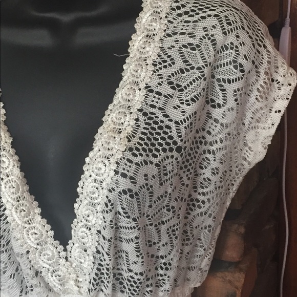 Lace BOHO babydoll top - Picture 3 of 8